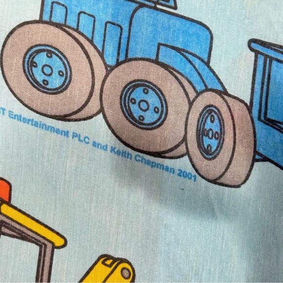 Bob The Builder 2001 Twin Fitted Sheet and Pillowcase - Picture 4 of 4